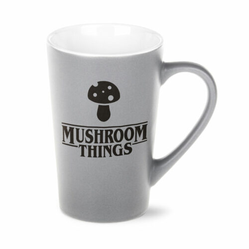 kubek szary dla firmy z logo