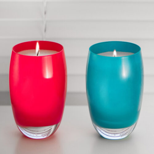 świeca zapachowa z logo