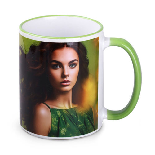 Tomek Art halo kubek z nadrukiem zielony