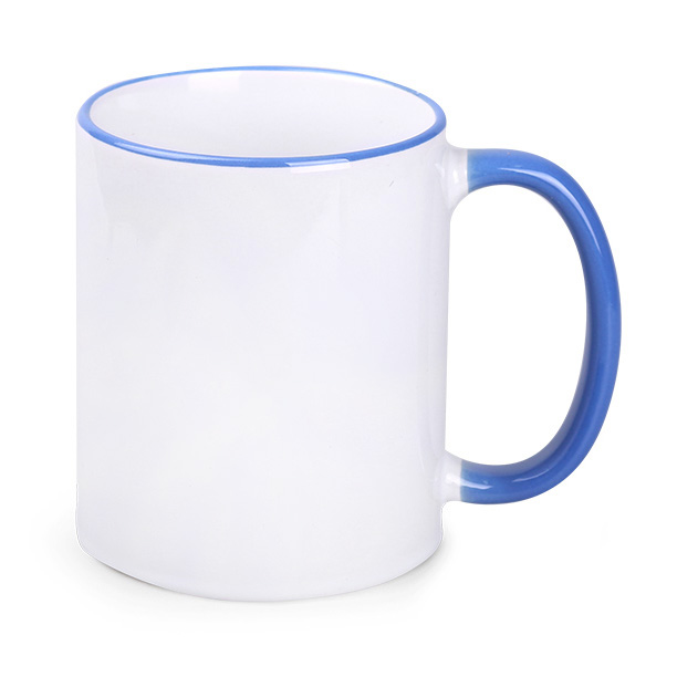 Tomek Art halo kubek z nadrukiem niebieski