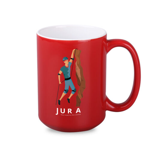 NEVADA kubek z nadrukiem czerwony