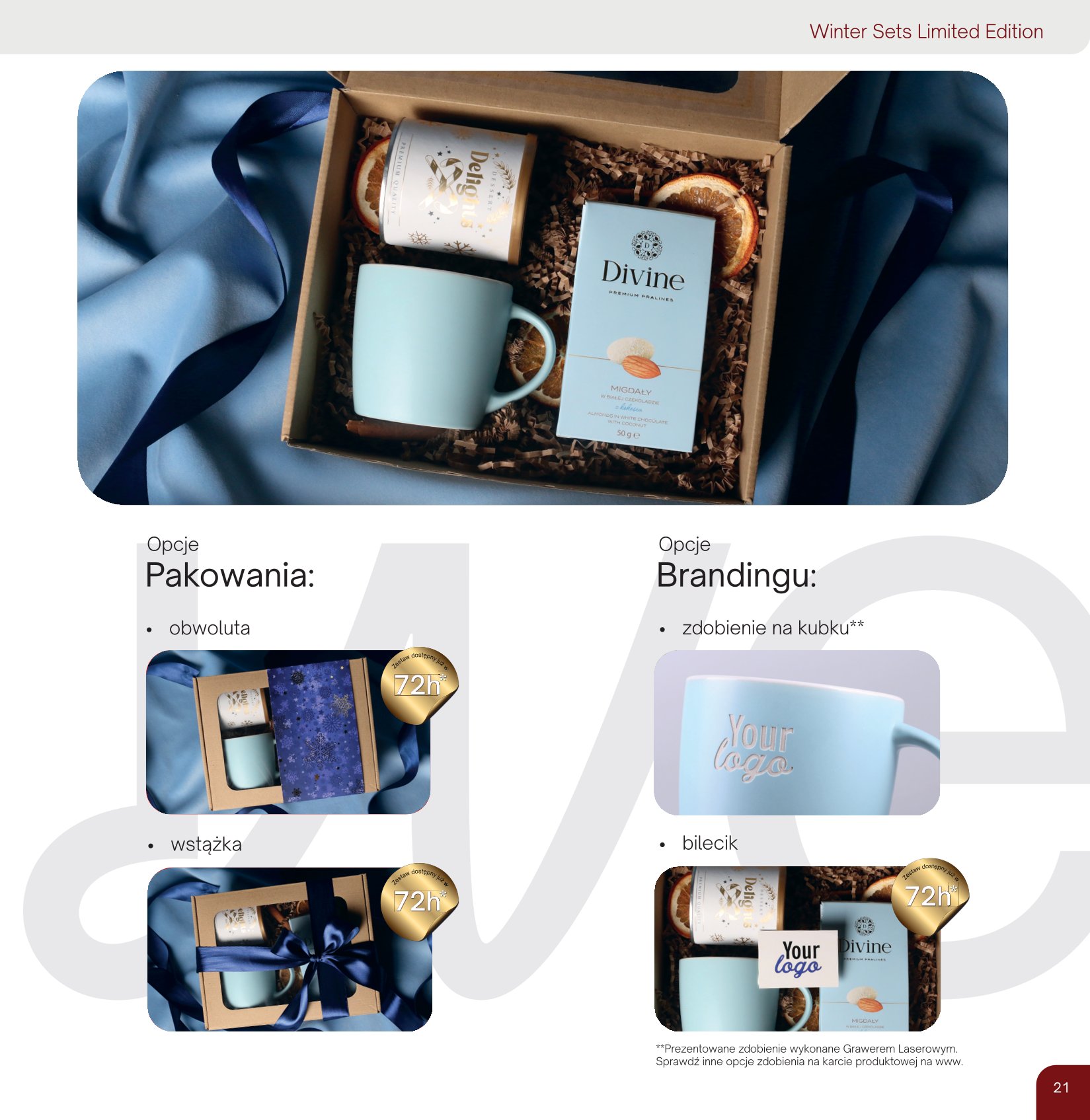 kubki świąteczne dla firm - zestawy prezentowe