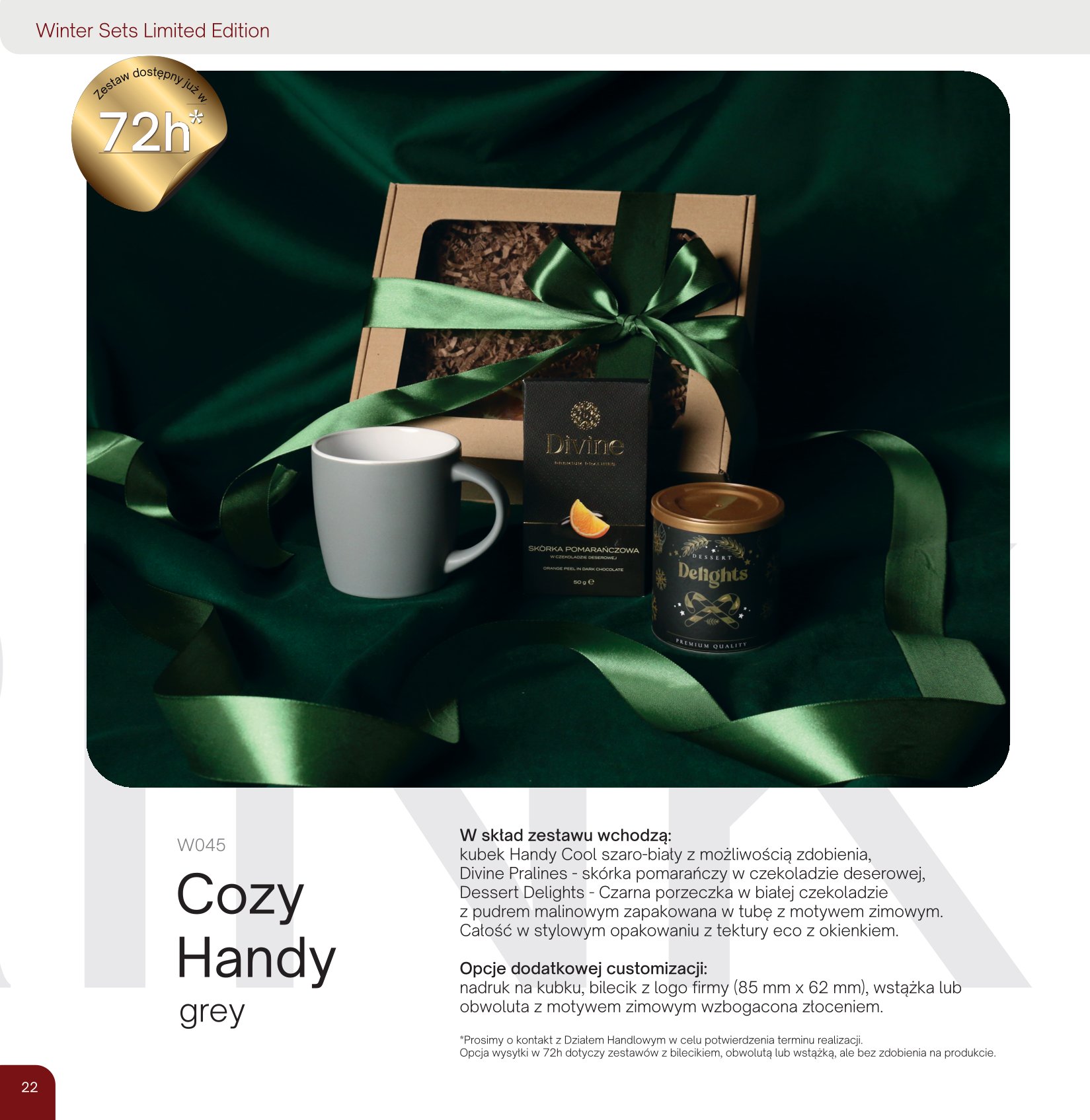 kubki świąteczne dla firm - zestawy prezentowe