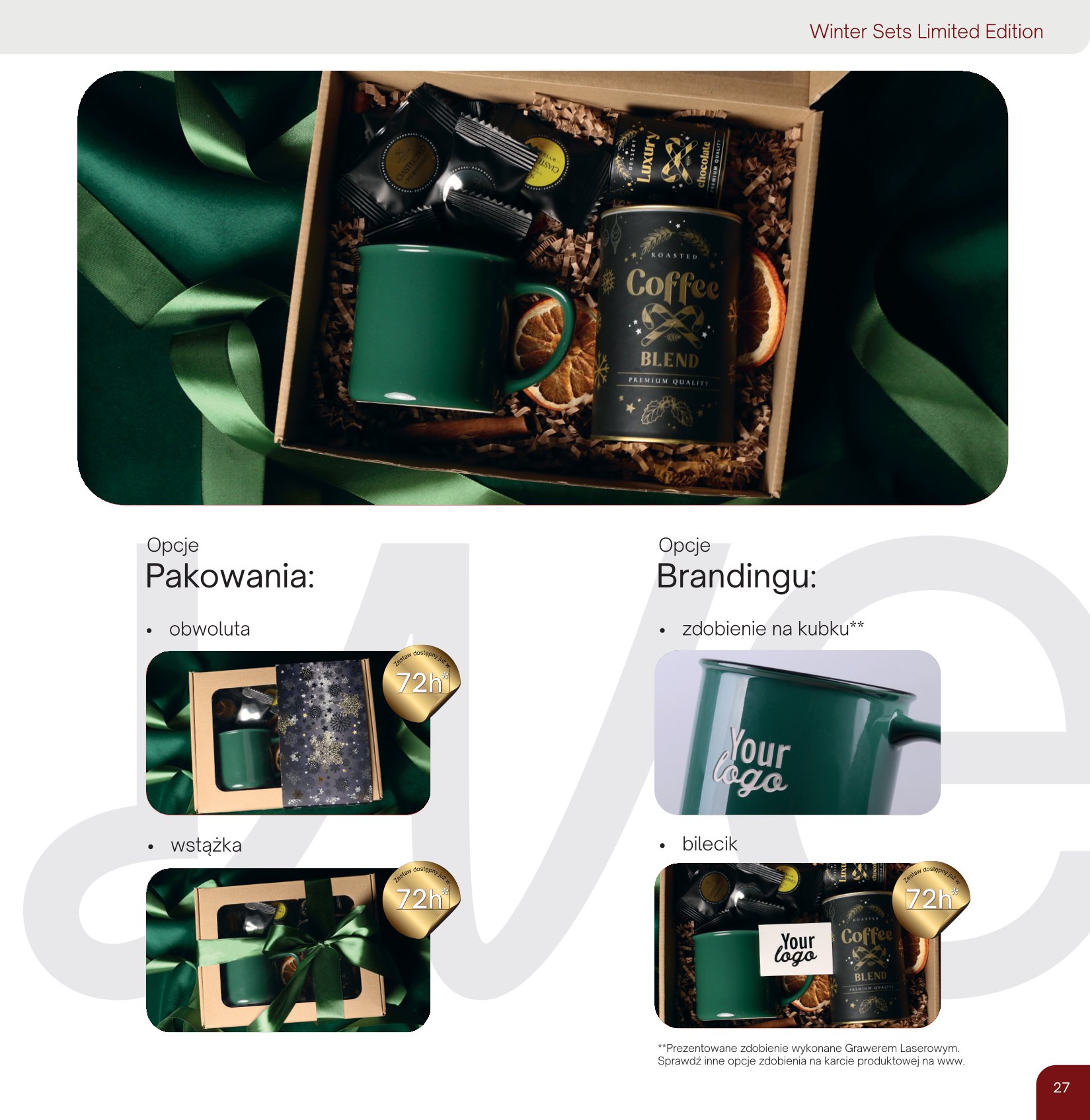 kubki świąteczne dla firm - zestawy prezentowe