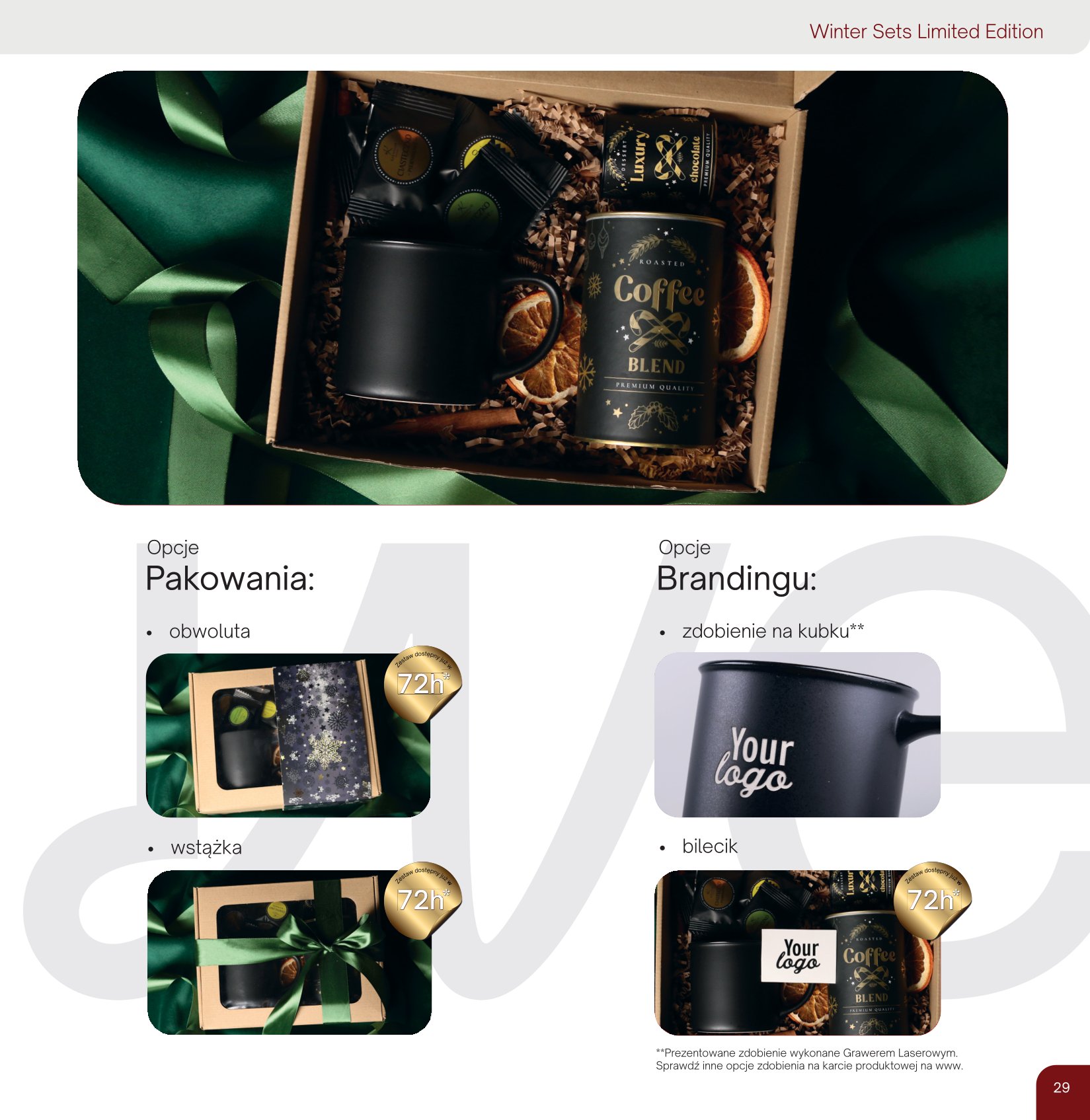 kubki świąteczne dla firm - zestawy prezentowe