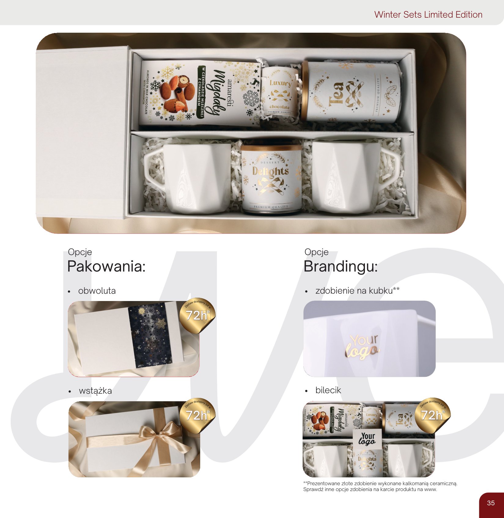 kubki świąteczne dla firm - zestawy prezentowe